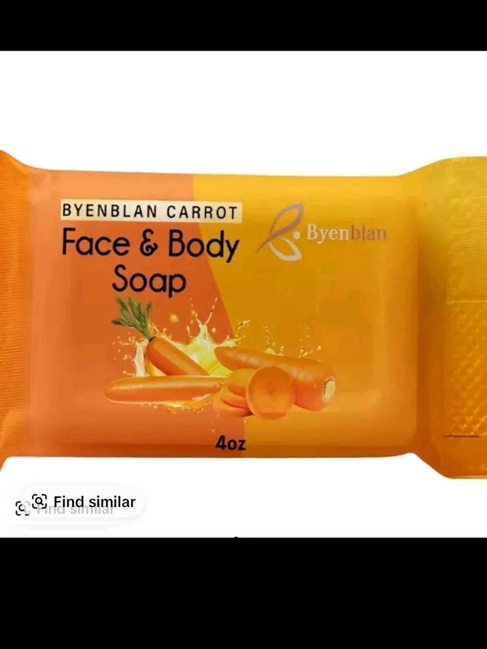 Carrot Face & Body Soap — Orange
